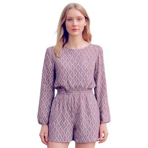 FIRE LOS ANGELES PRINT SUMMER ROMPER XS